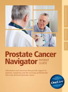 About Advanced Prostate Cancer Treatment Options Resources Prostate Cancer Navigator