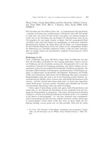 Plekos 7,2005,203–214 – http://www.plekos.uni-muenchen.de/2005/rcroke.pdf  203 Brian Croke: Count Marcellinus and his chronicle. Oxford: University PressXVI, 300 S., 2 Karten. Euro 76,58. ISBNDas
