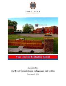 Submitted to: Northwest Commission on Colleges and Universities September 1, 2016 Table of Contents Institutional Overview ................................................................................................