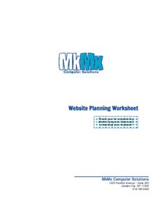 Microsoft WordWebsite Planning Worksheet.doc