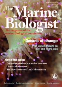 Issue 1 AutumnMarine Biologist ISSN