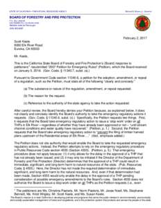 Microsoft Word - (FINAL) BOF Response to Elk River Petition for ER.doc