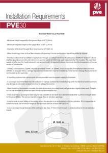 Installation Requirements  Ascensores Panorámicos Neumáticos PVEUB37 (933)