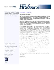 HReSource November 2005, Volume 15 Issue 2
