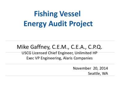 Microsoft PowerPoint - Vessel Energy Efficiency presentation at Pacific Marine Expo