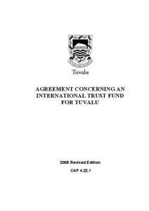 Agreement concerning an International Trust Fund for Tuvalu