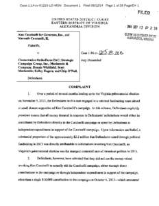 Case 1:14-cvLO-MSN Document 1 FiledPage 1 of 26 PageID# 1  FILED UNITED STATES DISTRICT COURT  EASTERN DISTRICT OF VIRGINIA