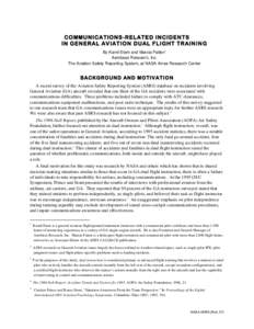 Microsoft Word - Com Related Incidents Dual Flight Training PC Office 97 1.doc