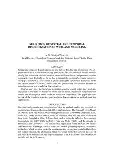Numerical analysis / Computational science / Multivariable calculus / Partial differential equation / Explicit and implicit methods / Discretization / Groundwater model / Finite difference method / Mathematics / Mathematical analysis / Applied mathematics