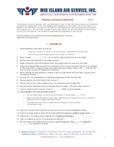 Microsoft Word - PersonalLimitations-ChckList-2008.doc