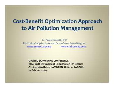 Air dispersion modeling / Atmosphere / Pollution / Odor / Air quality / Clean Air Act / Environment / Earth / Air pollution