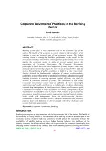 Management / Basel II / Banking in India / Governance / Law / Bank / Government / Nasser Saidi / United Bank for Africa / Business / Corporate governance / Corporations law