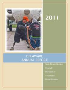 2011  DELAWARE ANNUAL REPORT State Rehabilitation Council