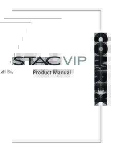 Product Manual  Comrex STAC VIp I.	 Introduction	  5