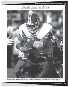 Huskie Hall of Fame  Northern Illinois FB Adam Dach[removed]Two-Time Honorable Mention Football News All-America[removed])