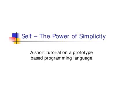 Microsoft PowerPoint[removed]Self_OOP.ppt [Schreibgeschützt]