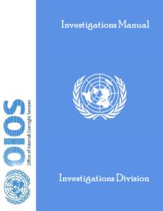 Microsoft Word - OIOS Investigatiions Manual March 2009.doc