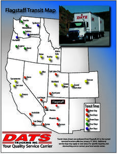 Flagstaff Transit Map Seattle Spokane Wenatchee Yakima Kennewick