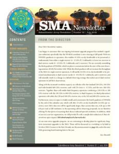 SMA Newsletter  Submillimeter Array Newsletter CONTENTS 1