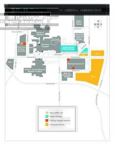 Tiger A ve. Hitt Street  UNIVERSITY HOSPITAL PARKING MAP