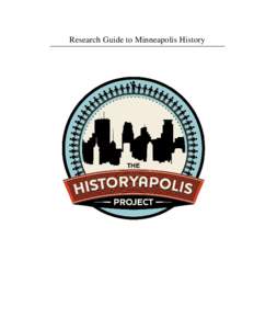 guide to Minneapolis history sources, final, 