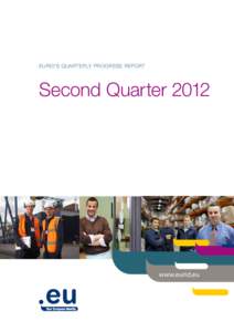 EURID’S QUARTERLY PROGRESS REPORT  Second Quarter 2012 www.eurid.eu