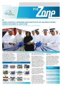 Issue 24: Vol[removed]EZW bi-monthly newsletter Dubai Logistics Corridor inaugurated by His Highness Sheikh Ahmed bin Saeed Al Maktoum