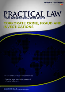 PRACTICAL LAW MULTI-JURISDICTIONAL GUIDECORPORATE CRIME, FRAUD AND INVESTIGATIONS