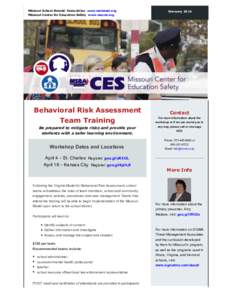 Behavioral Risk Assessment Team Training