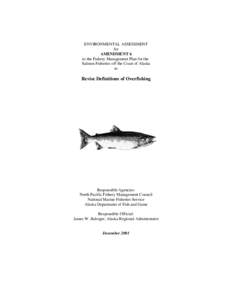 Environmental Assessment for Amendment 6 to the Fishery Management Plan for the