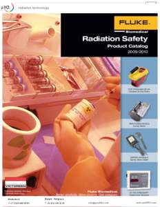 Radiation Safety product catalog