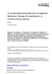 A randomised controlled trial of cognitive behaviour therapy for psychosis in a routine clinical service[removed]15578379AB72C4DE