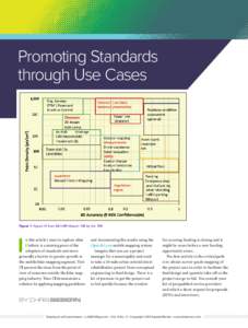 Promoting Standards through Use Cases Figure 1: Figure 10 from (NCHRP) Report 748 by the TRB  I