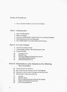Table of Contents  iii How to Quickly Familiarize Yourself with the Book