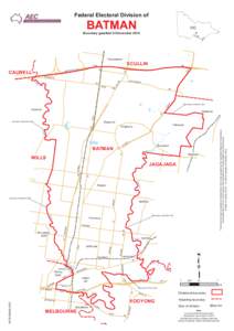 Fairfield /  Victoria / Bellfield /  Victoria / City of Darebin / Bundoora /  Victoria / Division of Jagajaga