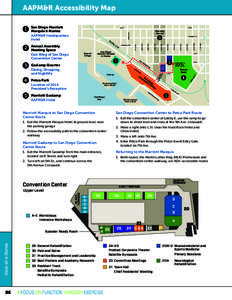 A ST. C ST. AAPM&R Accessibility Map F ST.