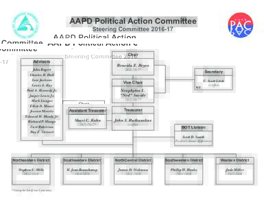 AAPD Political Action Committee Steering CommitteeChair Advisors