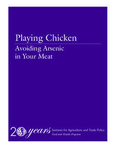 Playing Chicken: Avoiding Arsenic in Your Meat