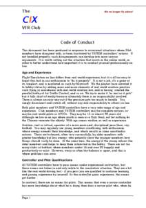 Microsoft Word - Cix VFR Club Code of Conduct.doc