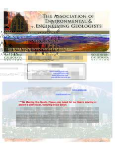 NEWSLETTER – February 2011 OFFICERS Chair - Peter Thams, , Vice Chair – Steve Varnell, , Treasurer – Dave Perry, , Sec