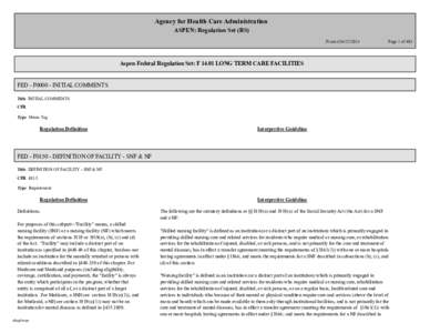 Agency for Health Care Administration ASPEN: Regulation Set (RS) Printed[removed]Page 1 of 483
