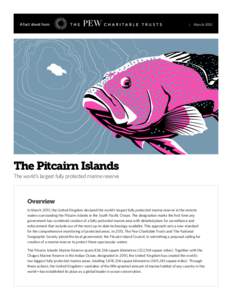 A fact sheet from  March 2015 The Pitcairn Islands