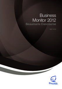 Business Monitor 2012 Beaumaris Concourse  MaY 2012