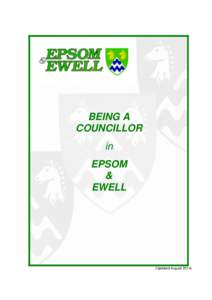 BEING A COUNCILLOR in EPSOM & EWELL