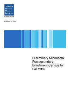 November 24, 2009  Preliminary Minnesota