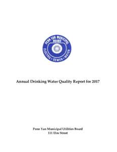 Annual Drinking Water Quality Report forPenn Yan Municipal Utilities Board 111 Elm Street  Penn Yan, NY 14527