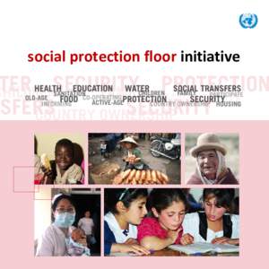 social protection floor initiative a TER	 SECURITY