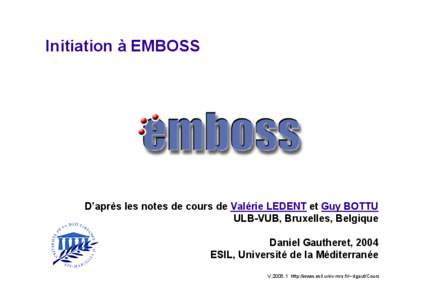 Microsoft PowerPoint - EMBOSS.ppt [Lecture seule]