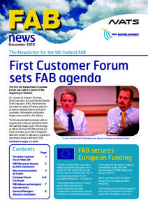 FAB news December 2010 The Newsletter for the UK-Ireland FAB