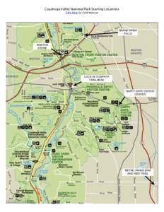 Cuyahoga Valley National Park Starting Locations Click Here for CVNP Website BRANDYWINE FALLS